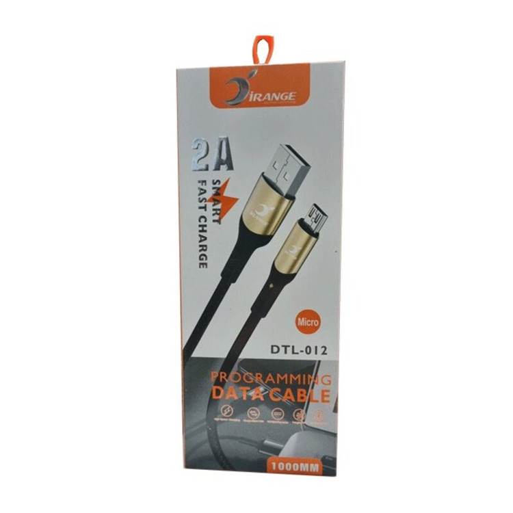 کابل شارژ USB به لایتنینگ آیرنج iRANGE مدل DTL-012