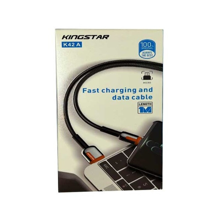 کابل شارژ تبدیل USB به USB-a کینگ استار مدل K42a