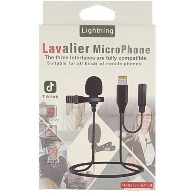 میکروفون یقه ای لاوالیر مدل Lavalir jh041 A
