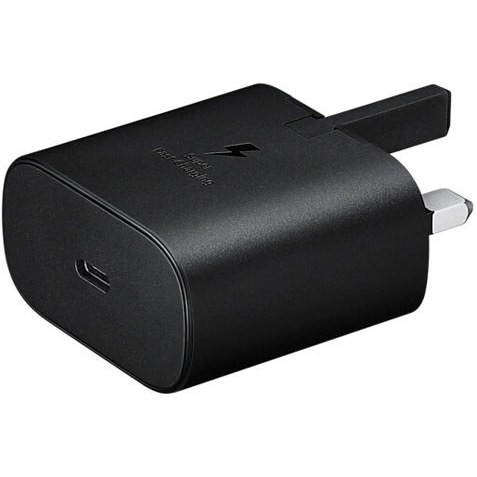 شارژر دیواری سوپر فست سامسونگ (Samsung) مدل NOTE20 3PIN توان 25 وات PD+QC3.0 اورجینال