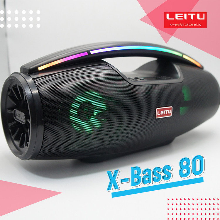 اسپیکر بلوتوثی قابل حمل لیتو مدل X-BASS 80