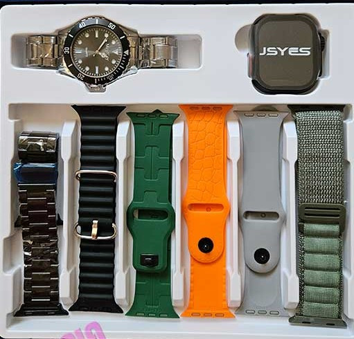 پک هدیه ساعت هوشمند مدل JSYES M73 Max اصلی