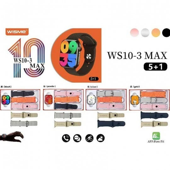 ساعت هوشمند ws10-3 max