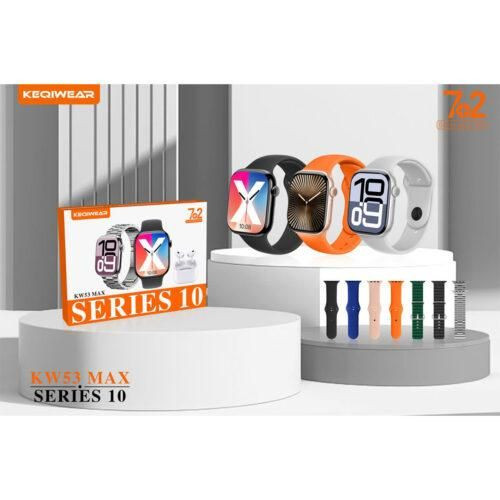 ساعت هوشمند + ایرپاد KEQIWEAR مدل KW53 MAX