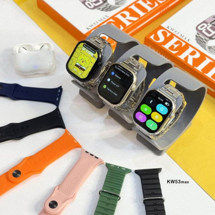 ساعت هوشمند + ایرپاد KEQIWEAR مدل KW53 MAX