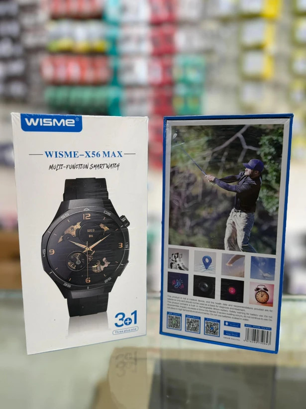 ساعت هوشمند صفحه گرد سه بند x56 max (اصلی)