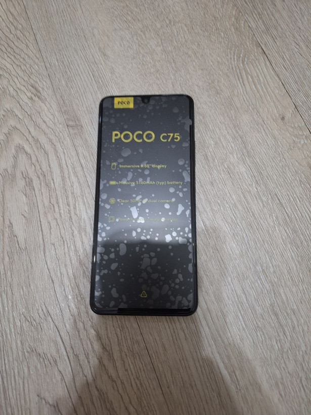 گوشی موبایل استوک شیائومی مدل Poco C75 دو سیم کارت ظرفیت 256 گیگابایت و رم 8 گیگابایت